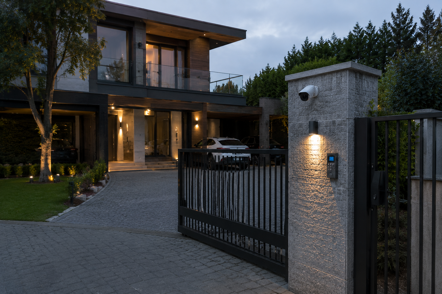 Büyükçekmece Villa Kamera Sistemi Projesi