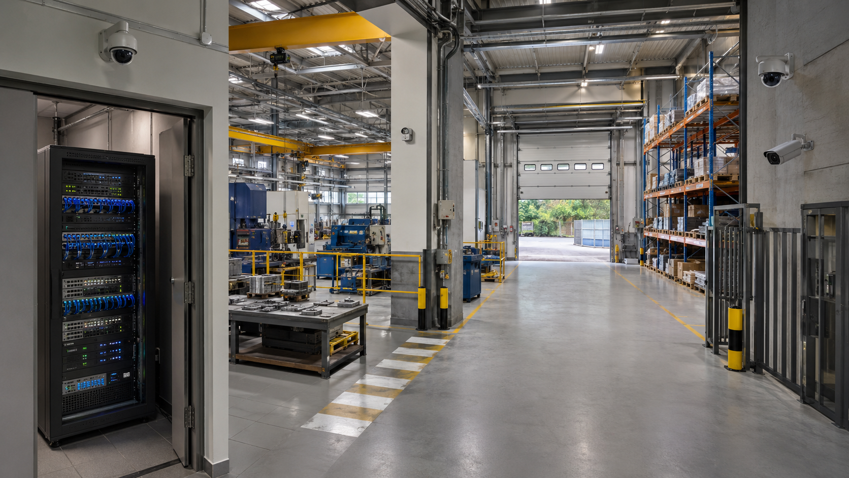 Fabrika Kamera Sistemi ve Kayıt Altyapısı Projesi