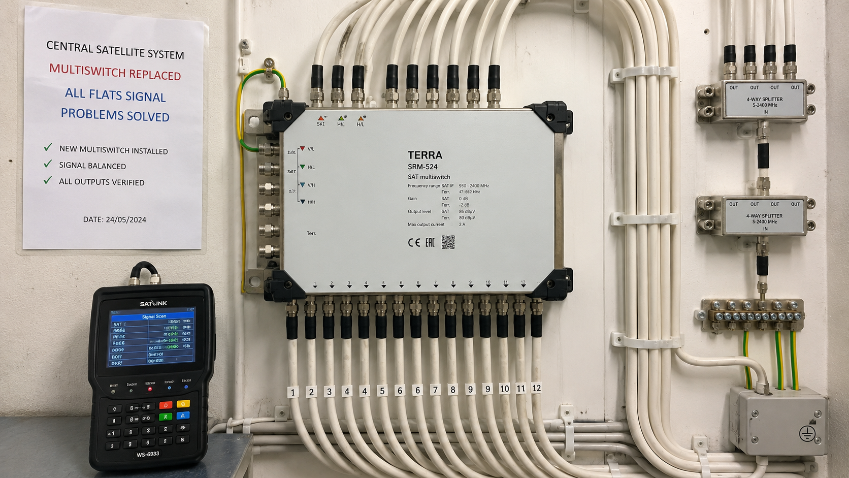 Merkezi Uydu Multiswitch Değişim Projesi