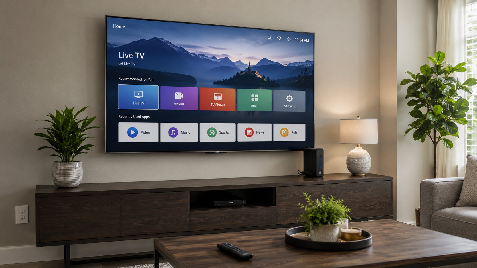 Smart TV Kurulum ve Duvar Montaj Projesi