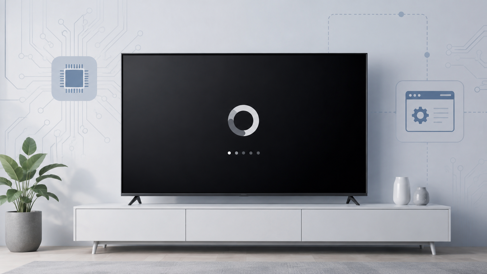 Smart TV Logoda Kalıyor | Yazılım mı Anakart Arızası mı? – blog görseli