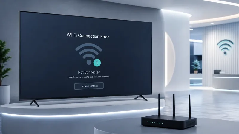 Smart TV Wi-Fi’ye Bağlanmıyor – konu görseli