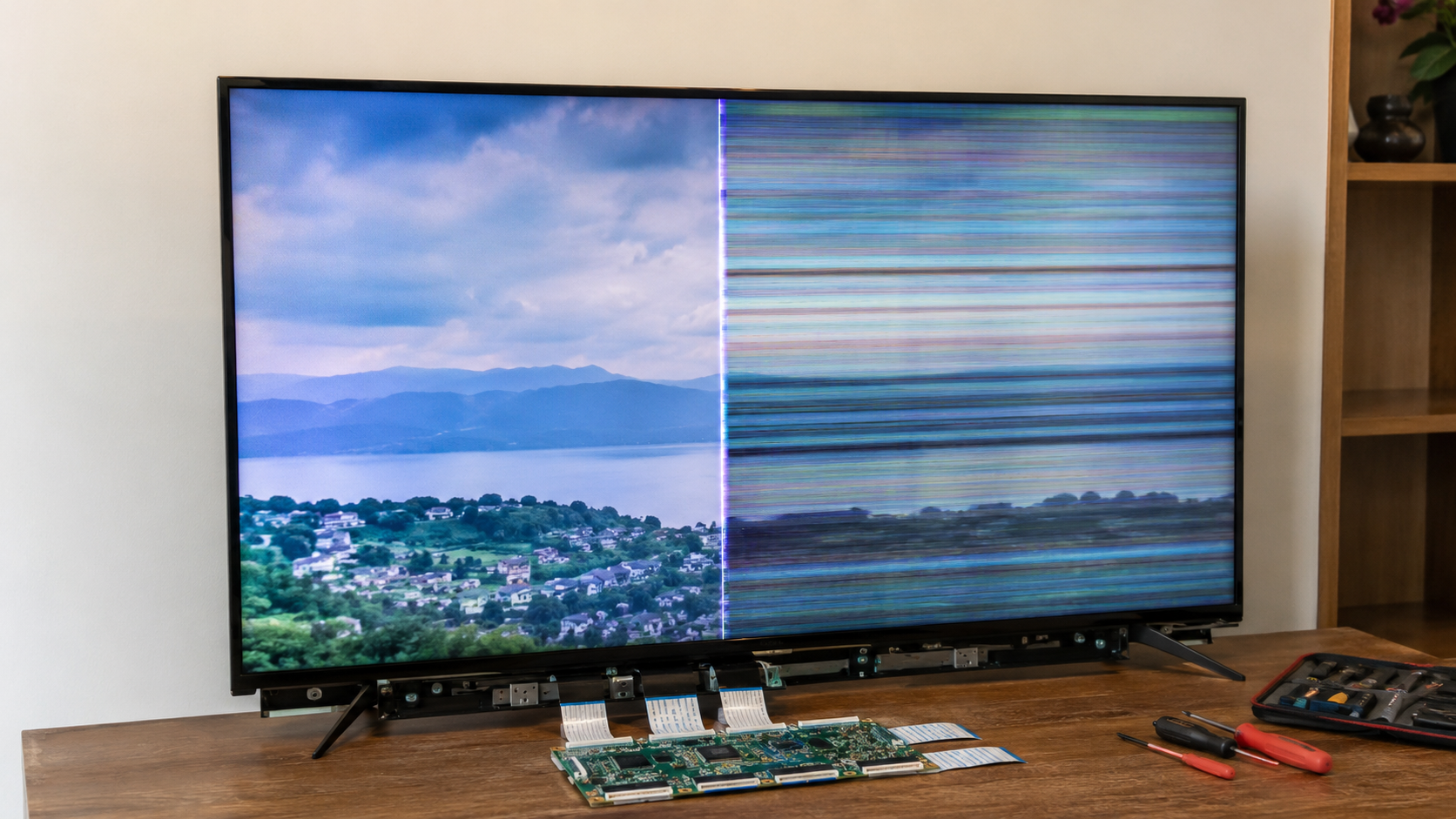 Televizyon Panel Bağlantı Kontrol Projesi