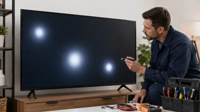 TV Ekranında Beyaz Leke: LED Lens mi Panel mi?