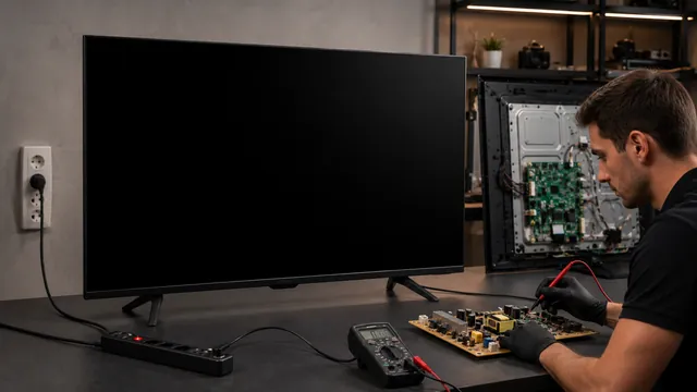 TV Hiç Açılmıyor Priz mi Güç Kartı mı? 