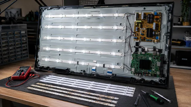 TV Tamir ve LED Bar Değişim Projesi