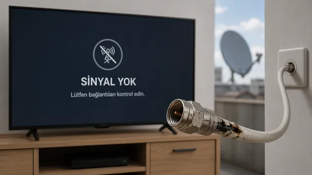 Uydu Kablosu Arızası: Belirtiler ve Sinyal Kontrolü